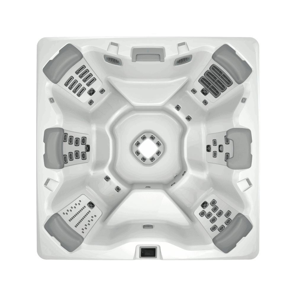 a8 top view