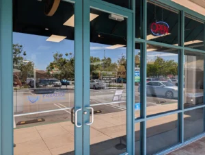 pvs showroom entrance doors